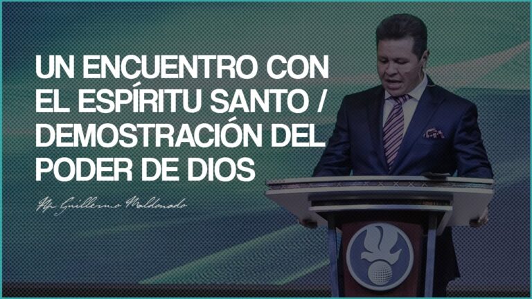 Descubre la poderosa predica del Espíritu Santo a cargo de Guillermo Maldonado