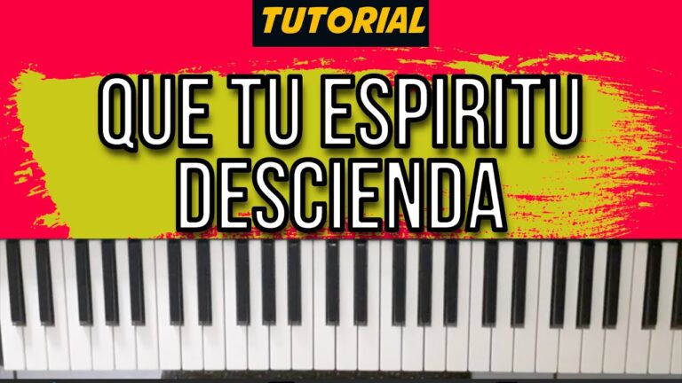 Descubre cómo los acordes de piano pueden hacer que tu espíritu descienda en armonía