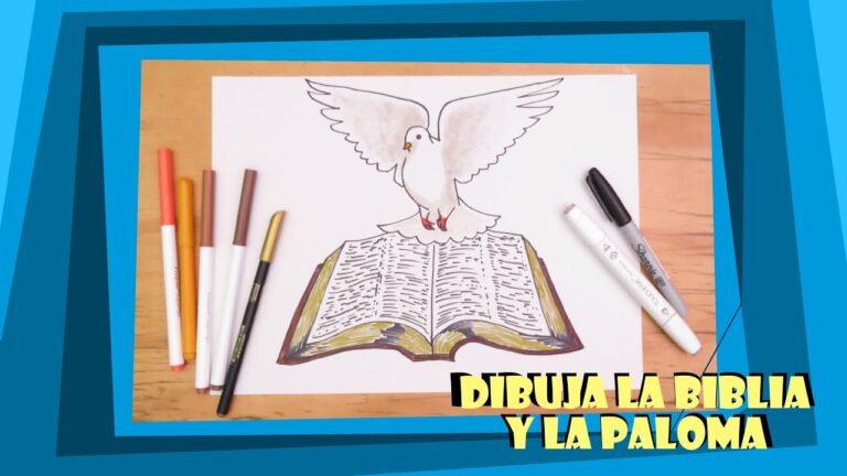 Descubre el poder del Espíritu Santo en la Biblia abierta con la Paloma