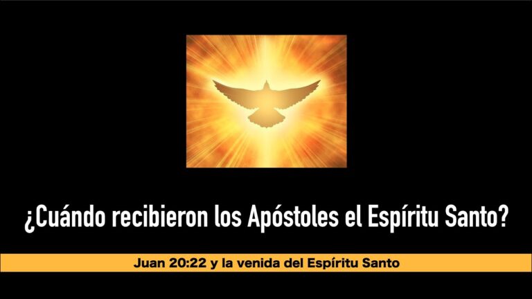 Los sorprendentes actos de los apóstoles tras recibir el Espíritu Santo